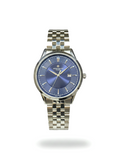 Patek Philippe Men’s Luxury Watch – Stainless Steel Bracelet, Blue Dial