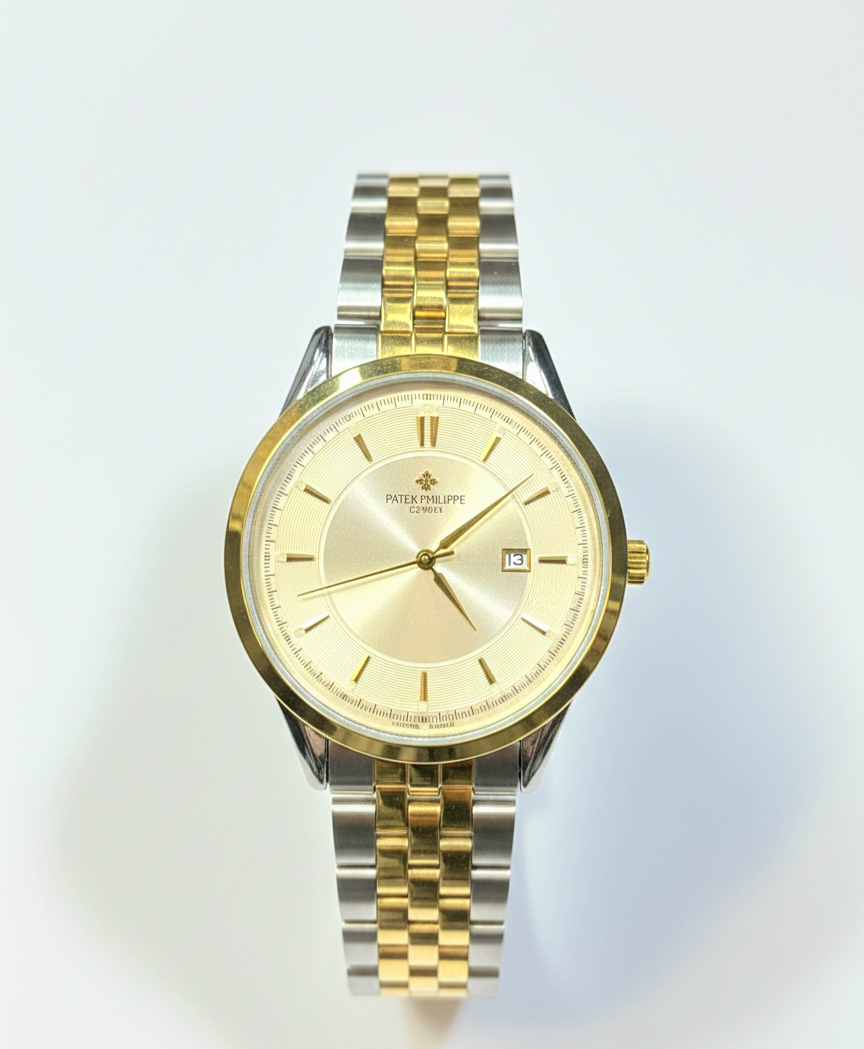 Patek Philippe Luxury Watch – Stainless Steel Bracelet, Gold Edition