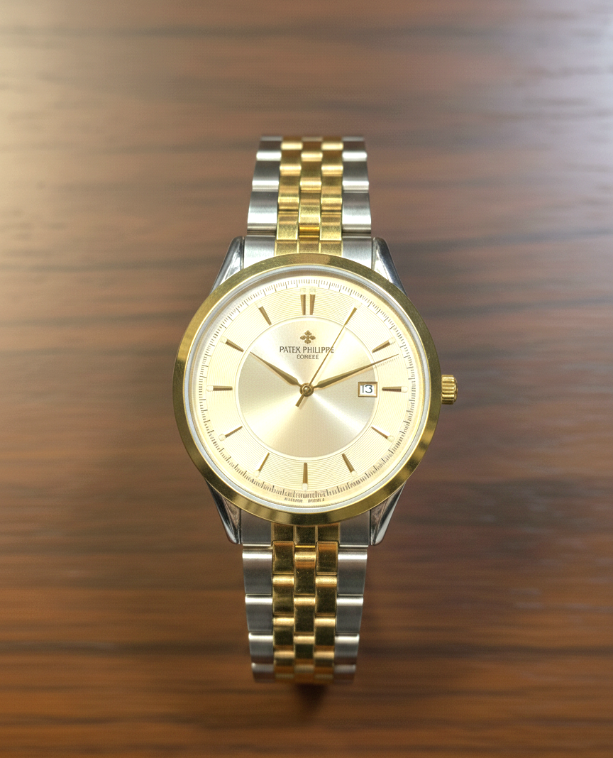 Patek Philippe Luxury Watch – Stainless Steel Bracelet, Gold Edition