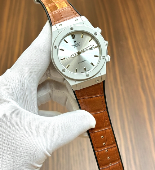 Hublot Automatic Watch with Rubber Strap