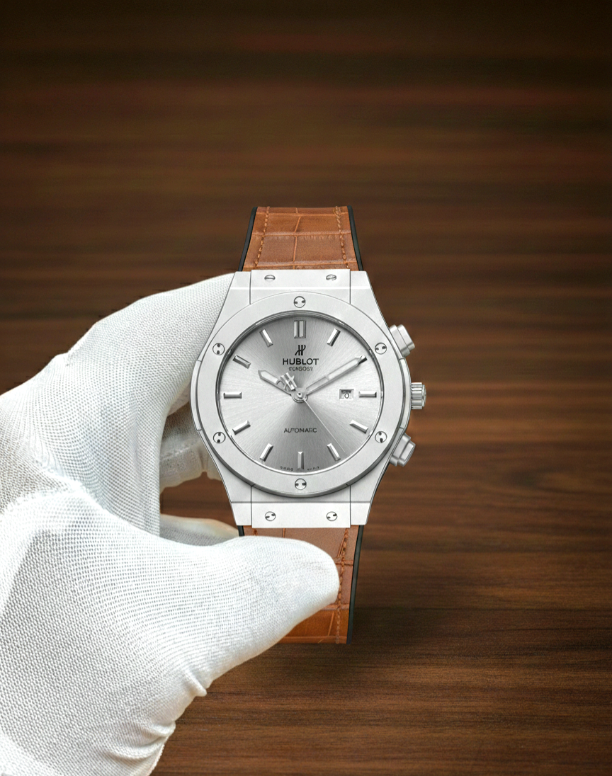 Hublot Automatic Watch with Rubber Strap