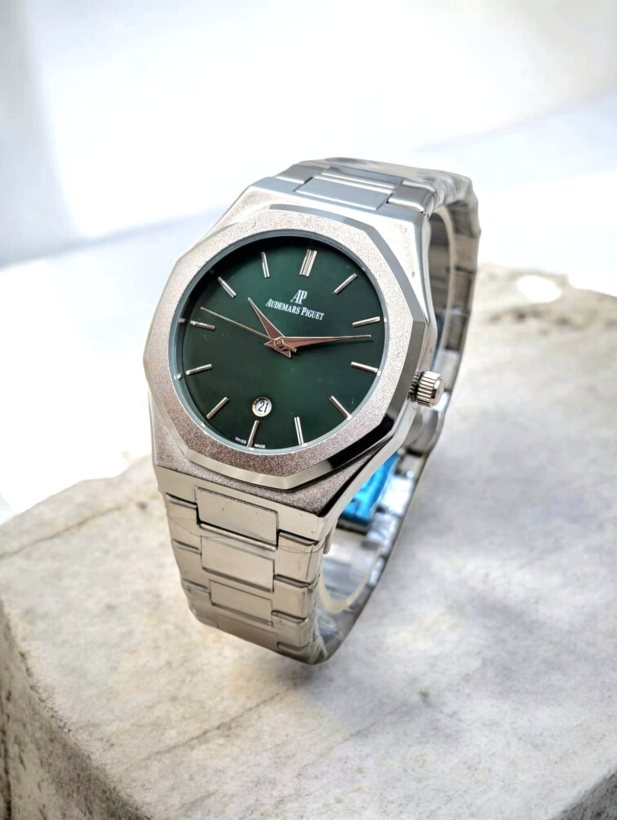 Audemars Piguet 37mm Stainless Steel Luxury Watch