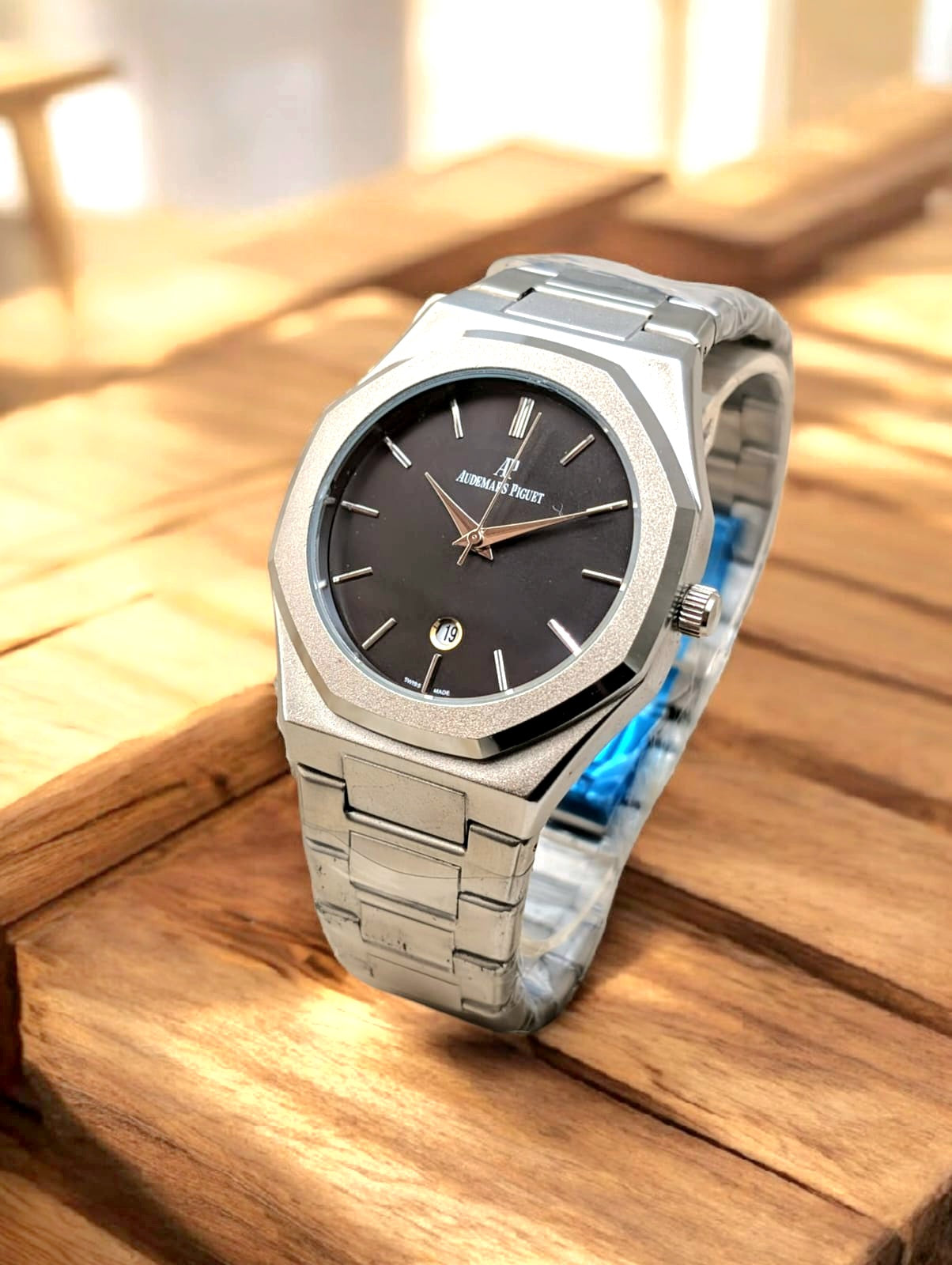 Audemars Piguet 37mm Stainless Steel Luxury Watch