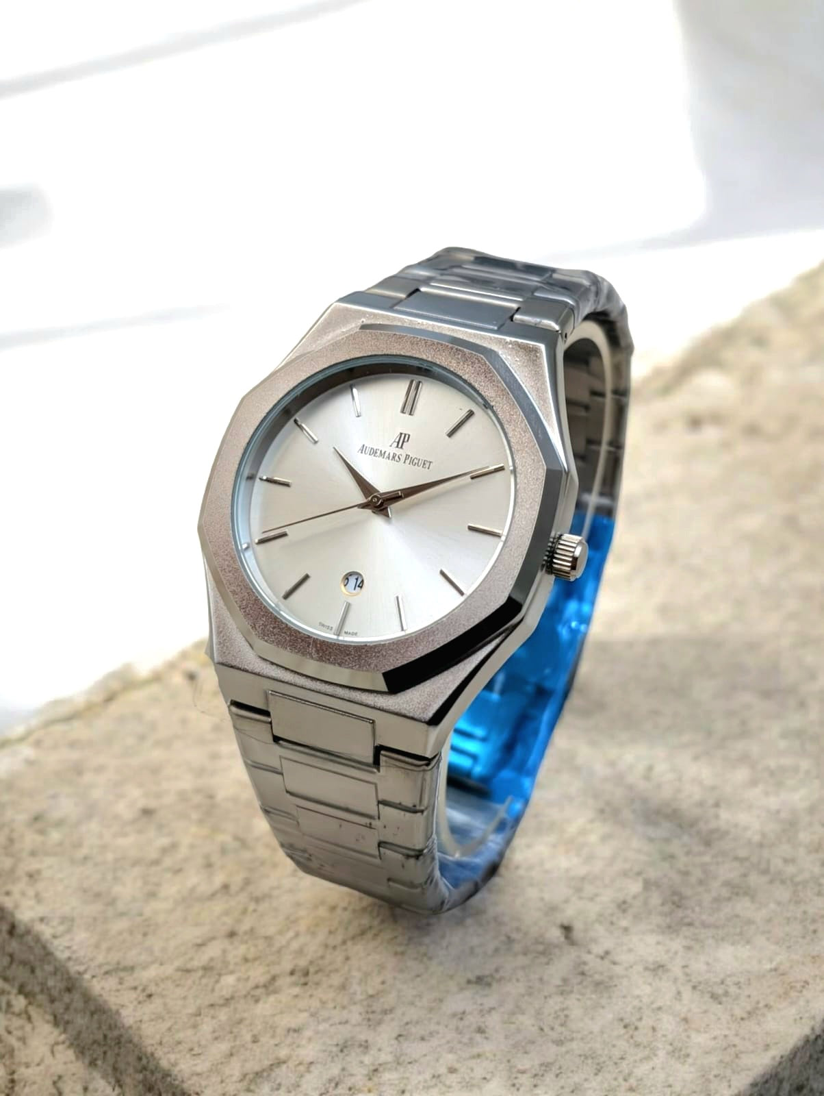 Audemars Piguet 37mm Stainless Steel Luxury Watch