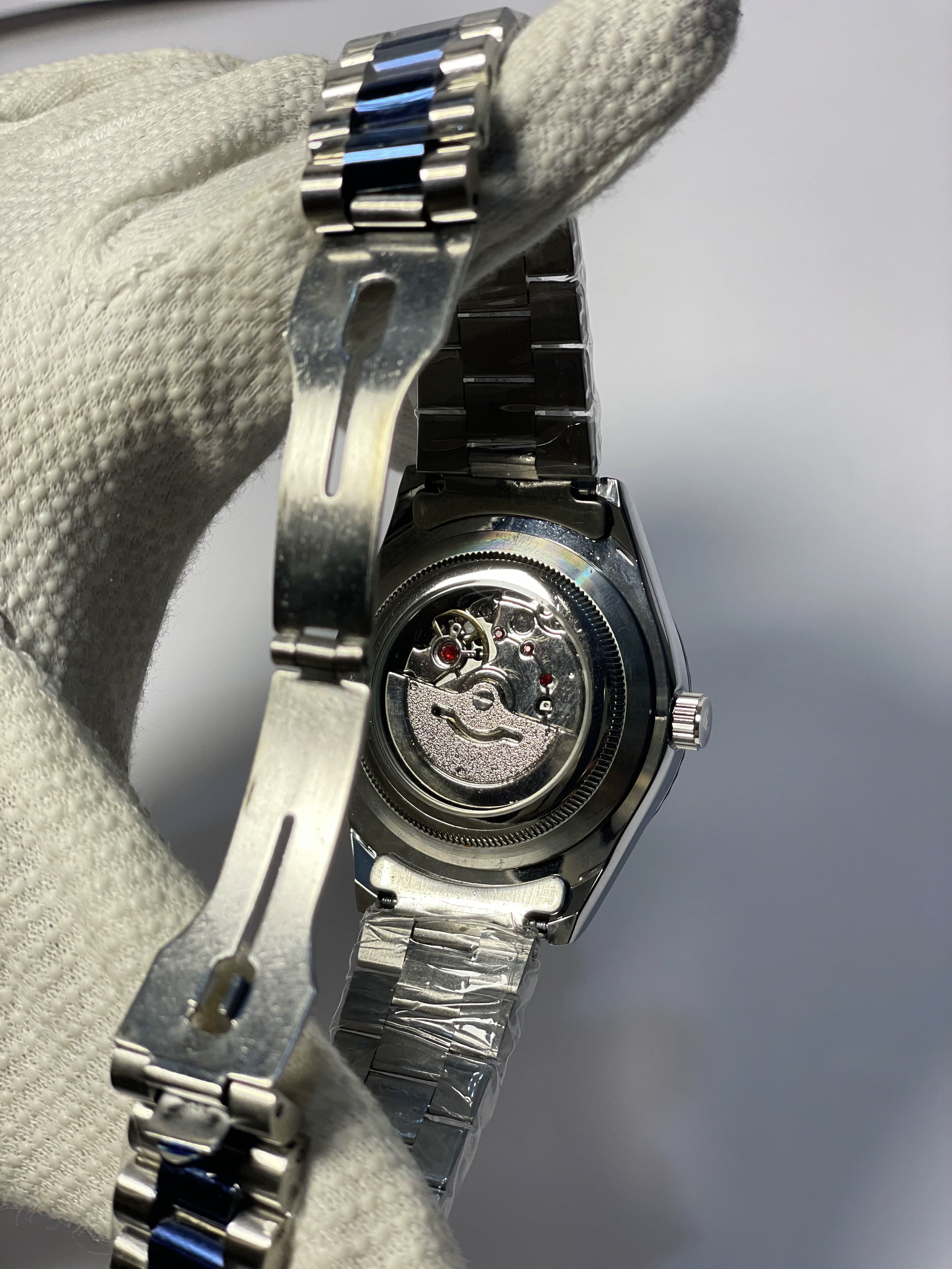 RLX BLUE SEMI AUTO STAINLESS STEEL