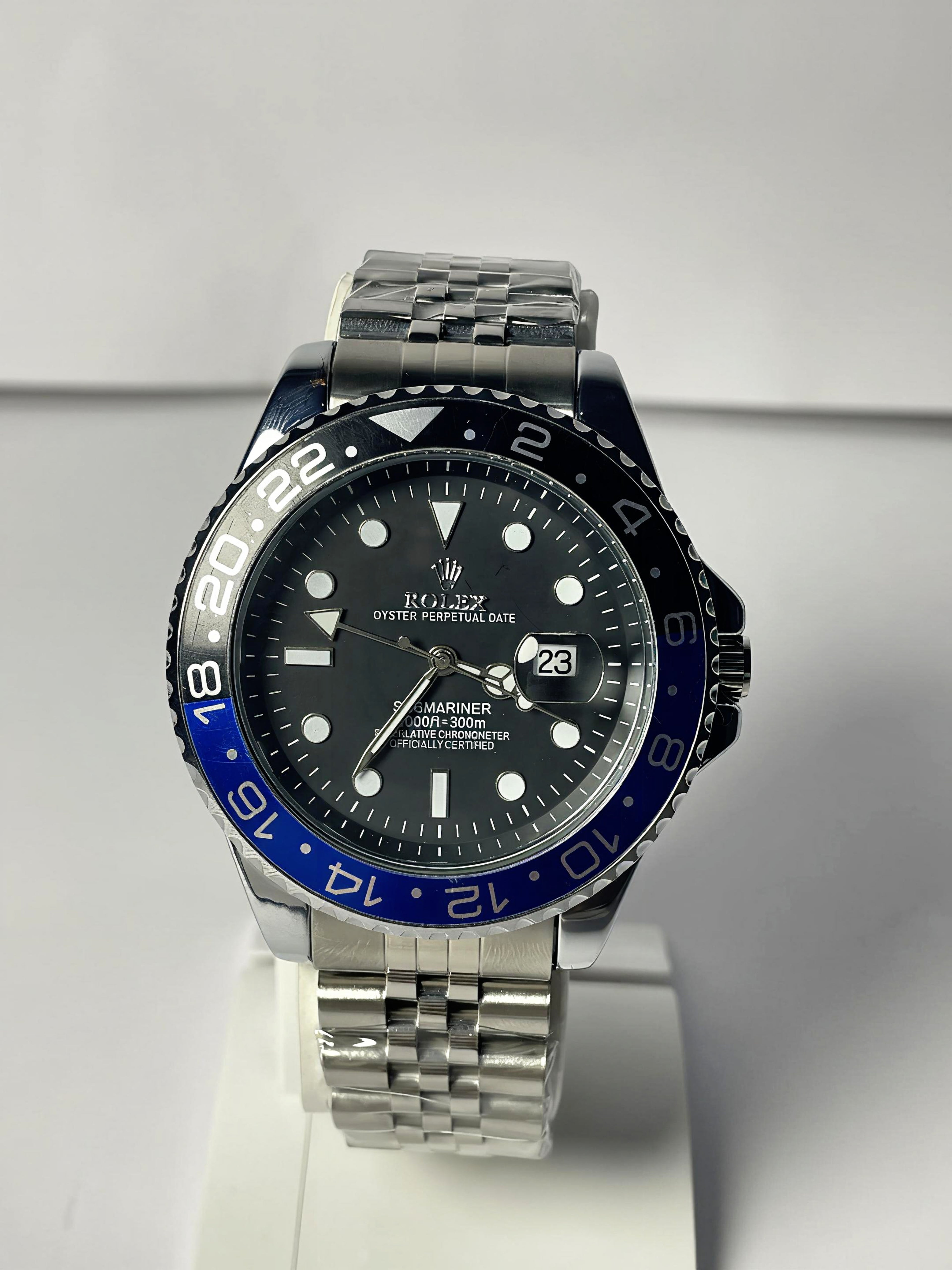 RLX GMT – 40mm Stainless Steel – Blue & Black Bezel