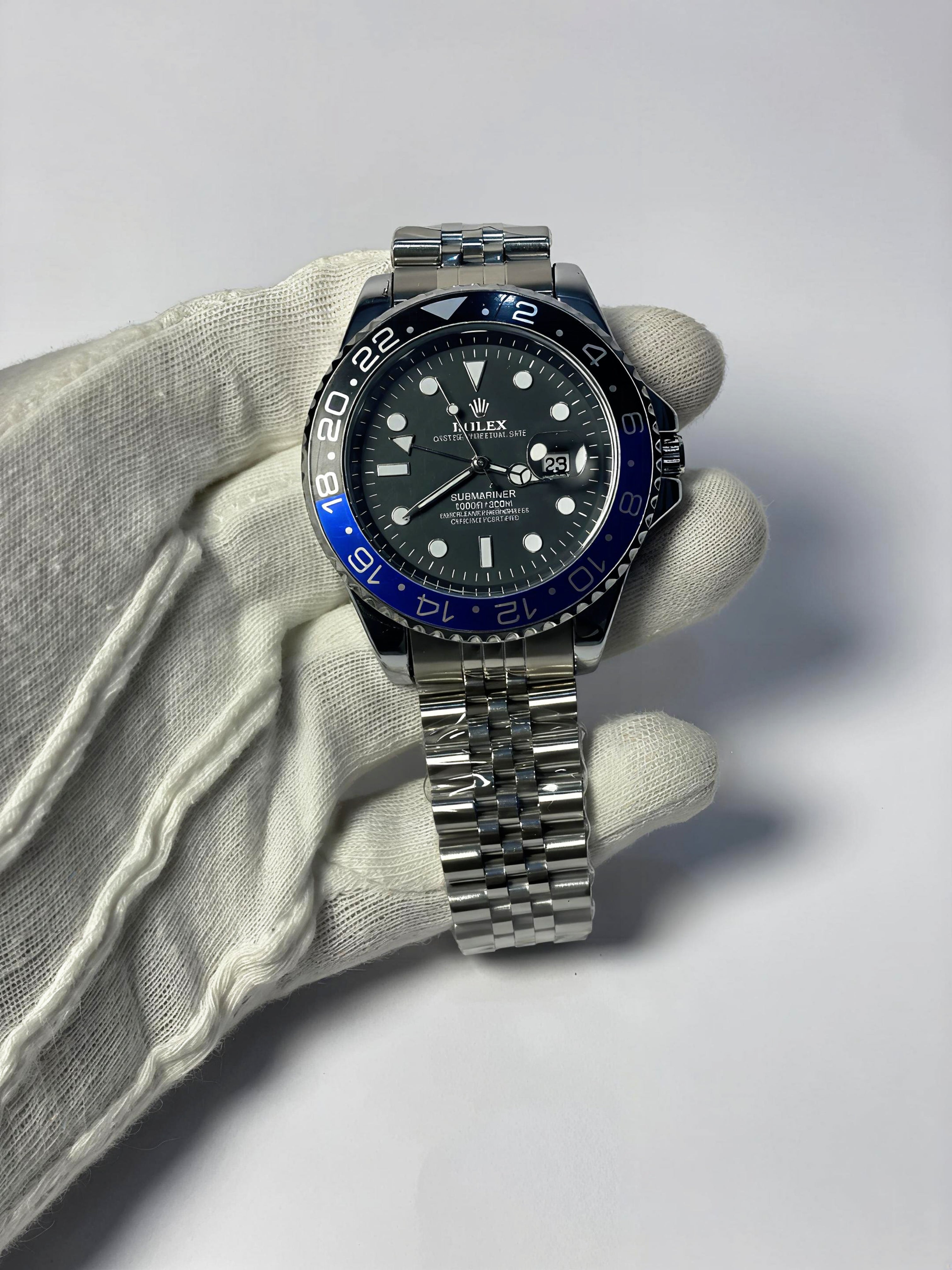 RLX GMT – 40mm Stainless Steel – Blue & Black Bezel