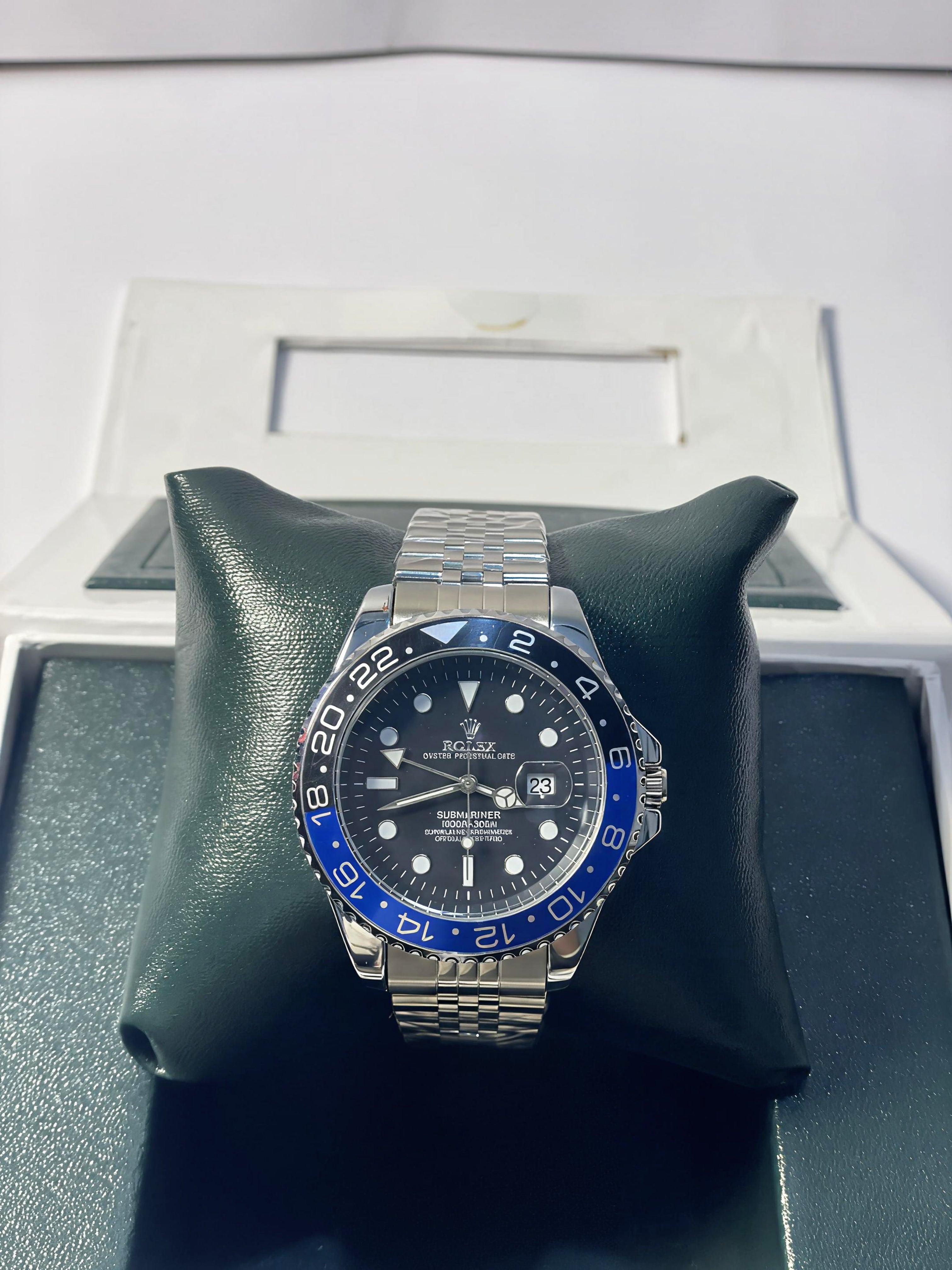 RLX GMT – 40mm Stainless Steel – Blue & Black Bezel