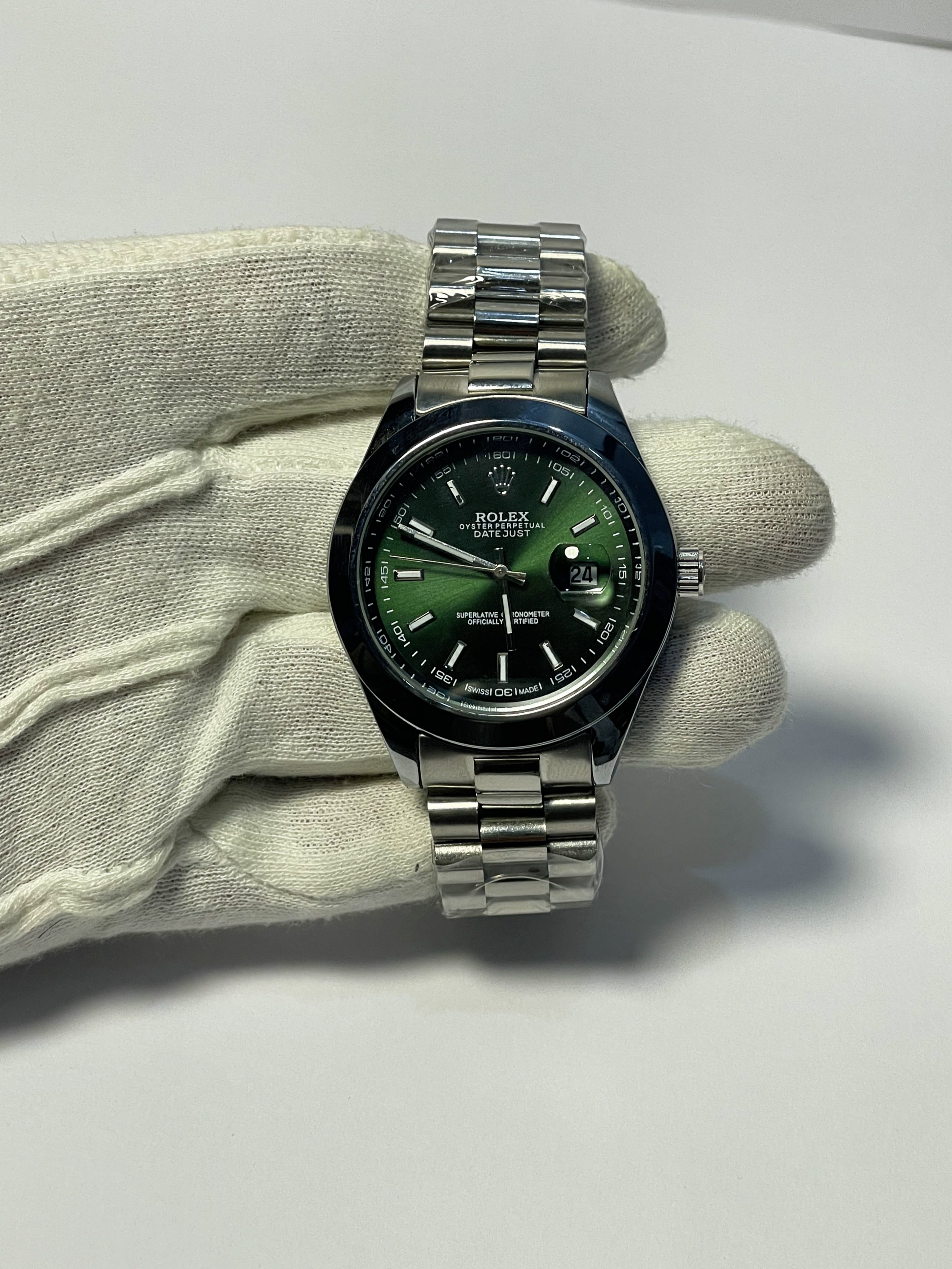 RLX - Oyster Green STAINLESS STEEL