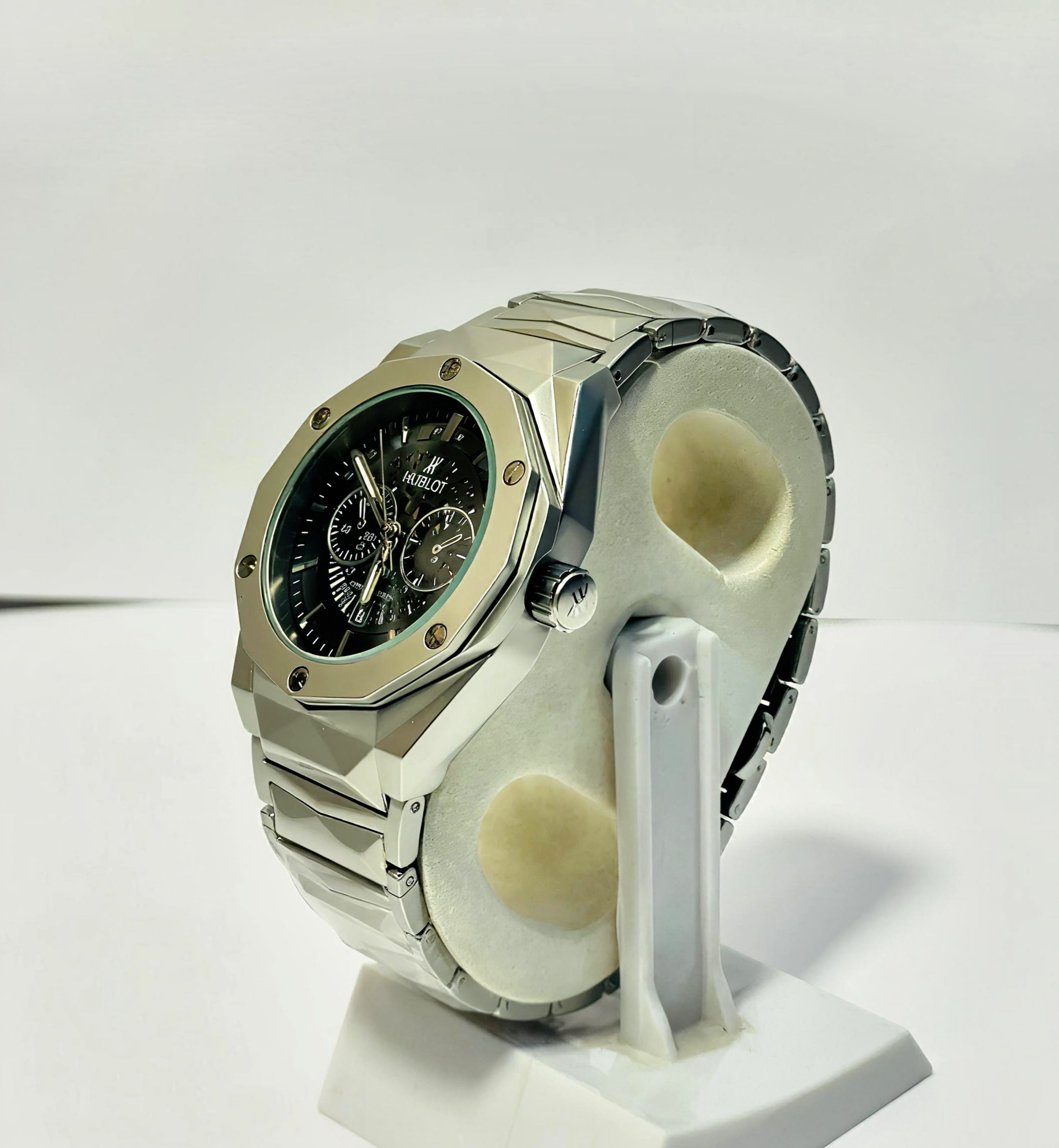 HUBLOT Premium Watch – Diamond Cut Chain