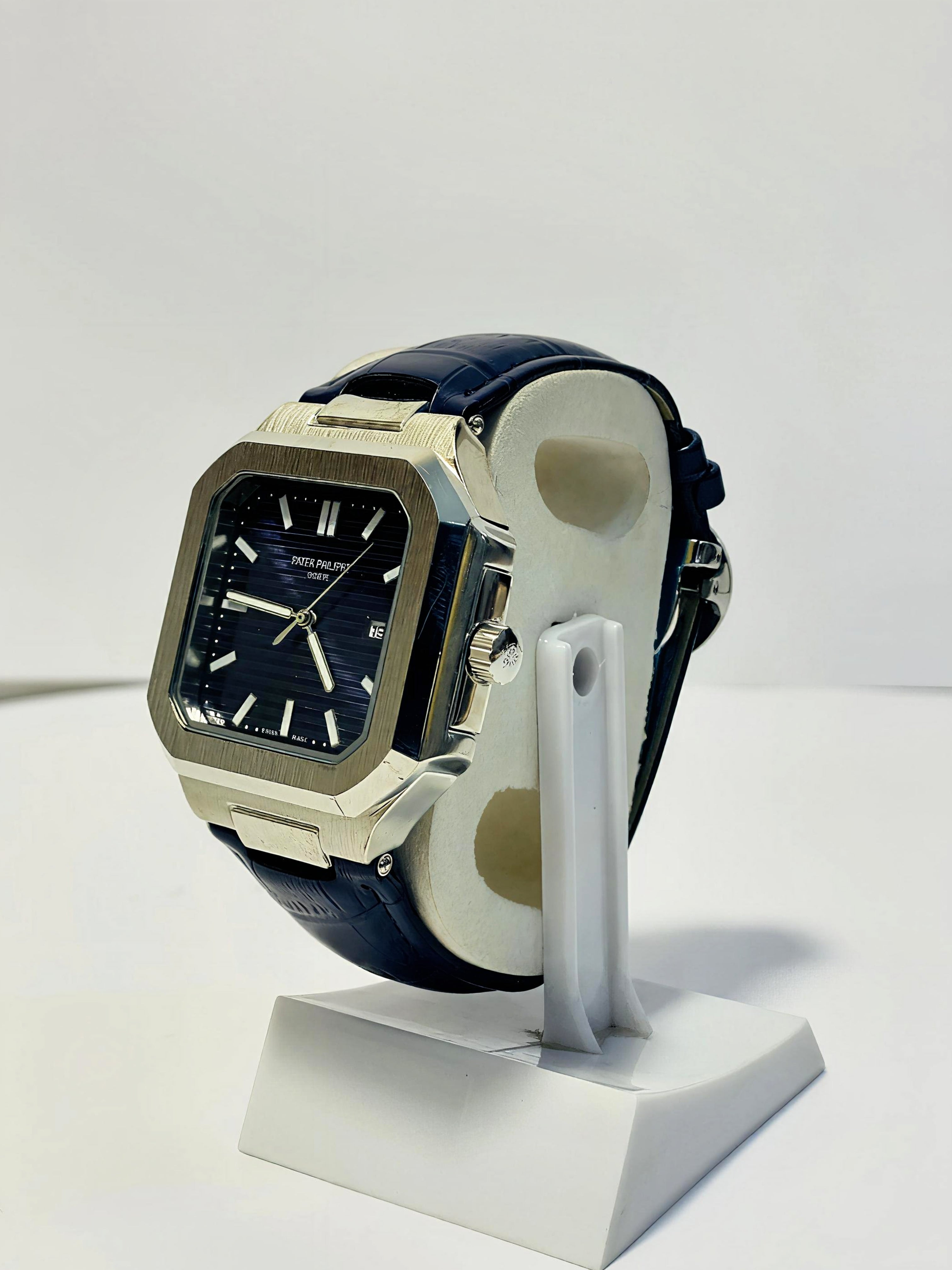 Patek Philippe Cubitus – Leather Strap – Blue